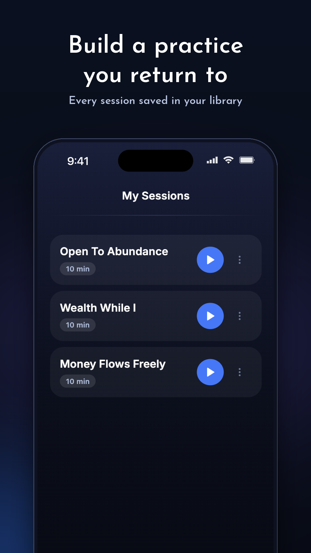 Your session library