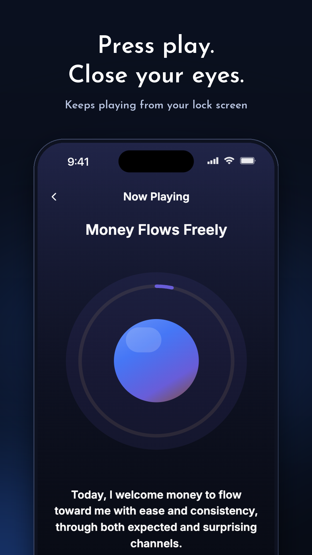 Press play